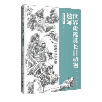 正版现货直发世界珍稀灵长目动物速写 张伟鹏,朱琦 9787522900223 中国纺织出版社