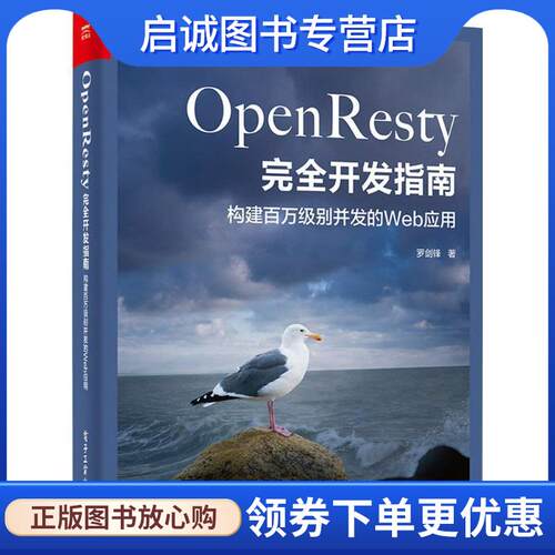正版现货直发OpenResty完全开发指南:构建百万级别并发的Web应用 罗剑锋 9787121348969 电子工业出版社