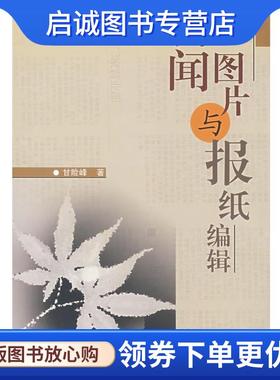 正版现货直发新闻图片与报纸编辑 甘险峰　著 9787211054589 福建人民出版社