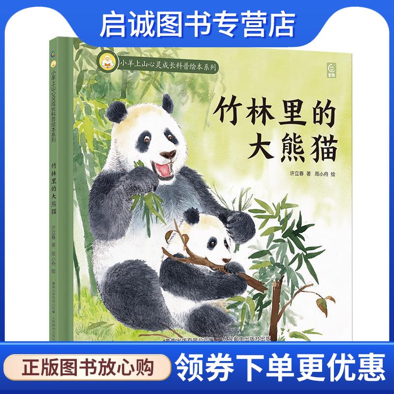 正版现货直发竹林里的大熊猫 许立春童趣出版有限公司 9787115622914 人民邮电出版社