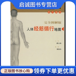 正版现货直发人体经筋循行地图 薛立功  主审 人民军医出版社 9787509136584