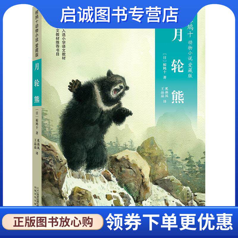 正版现货直发椋鸠十动物小说 爱藏本01 月轮熊 椋鸠十 9787556833597 二十一世纪出版社