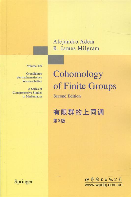 有限群的上同调 第2版 (美)Alejandro Adem(A. 阿德姆) 9787519202569 世界图书出版公司 正版现货直发 书籍/杂志/报纸 数学 原图主图