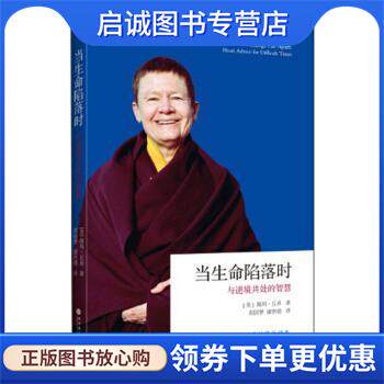 正版现货直发当生命陷落时:与逆境共处的智慧 [美] 佩玛·丘卓 著,胡因梦,廖世德 译 9787807095125 深圳报业集团出版社