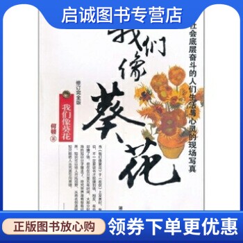 正版现货直发我们像葵花 何顿 著 湖南文艺出版社 9787540445614