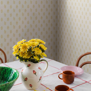 LittleOak瑞典原装进口壁纸 小树 橡树 现代美式客厅餐厅背景墙纸