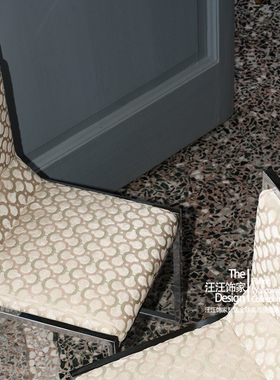 DEDAR Scarabeo 意大利原装进口高档布艺面料 圆圈几何 靠枕窗帘