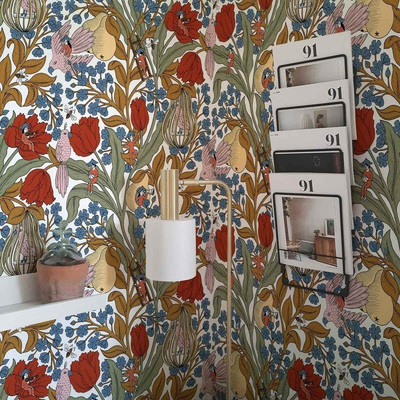 西班牙原装进口背景墙纸