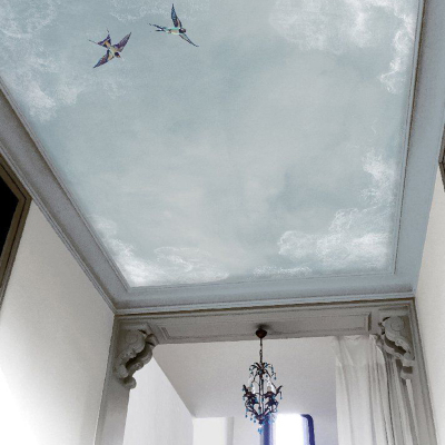 法国原装进口定制壁画天花板顶