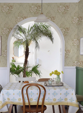 美国原装进口SBK墙纸Fort Pierce皮尔斯 法式美式田园背景现货