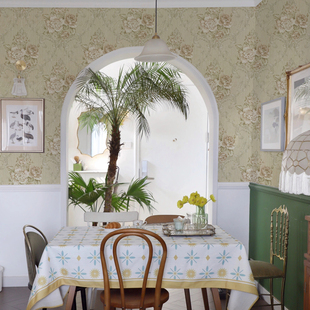 美国原装进口SBK墙纸Fort Pierce皮尔斯 法式美式田园背景现货