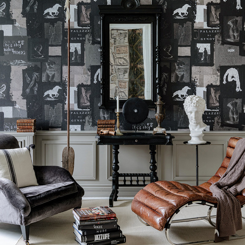 Mind The Gap罗马尼亚原装进口壁纸 素描雕像 人体 个性照片墙纸