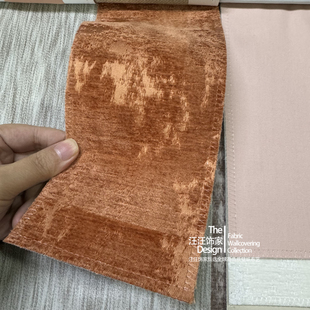 比利时进口bru 塔伊詹Taycan 906棉绒雪尼尔窗帘沙发抱枕床品面料