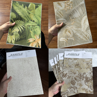 汪汪饰家国产墙纸壁纸墙布壁布 小样品专拍链接A4大小数量不多