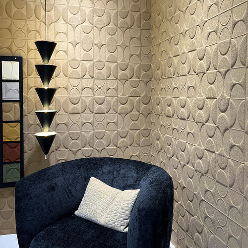 3D软包墙纸轻奢隔音降噪