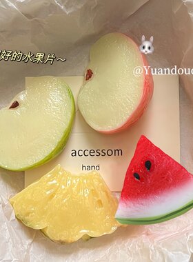 西瓜仿真水果可爱趣味搞怪侧边夹