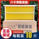 中蜂巢础八千成品巢框蜂巢意蜂全套带框蜜蜂蜡片巢脾蜂箱养蜂工具