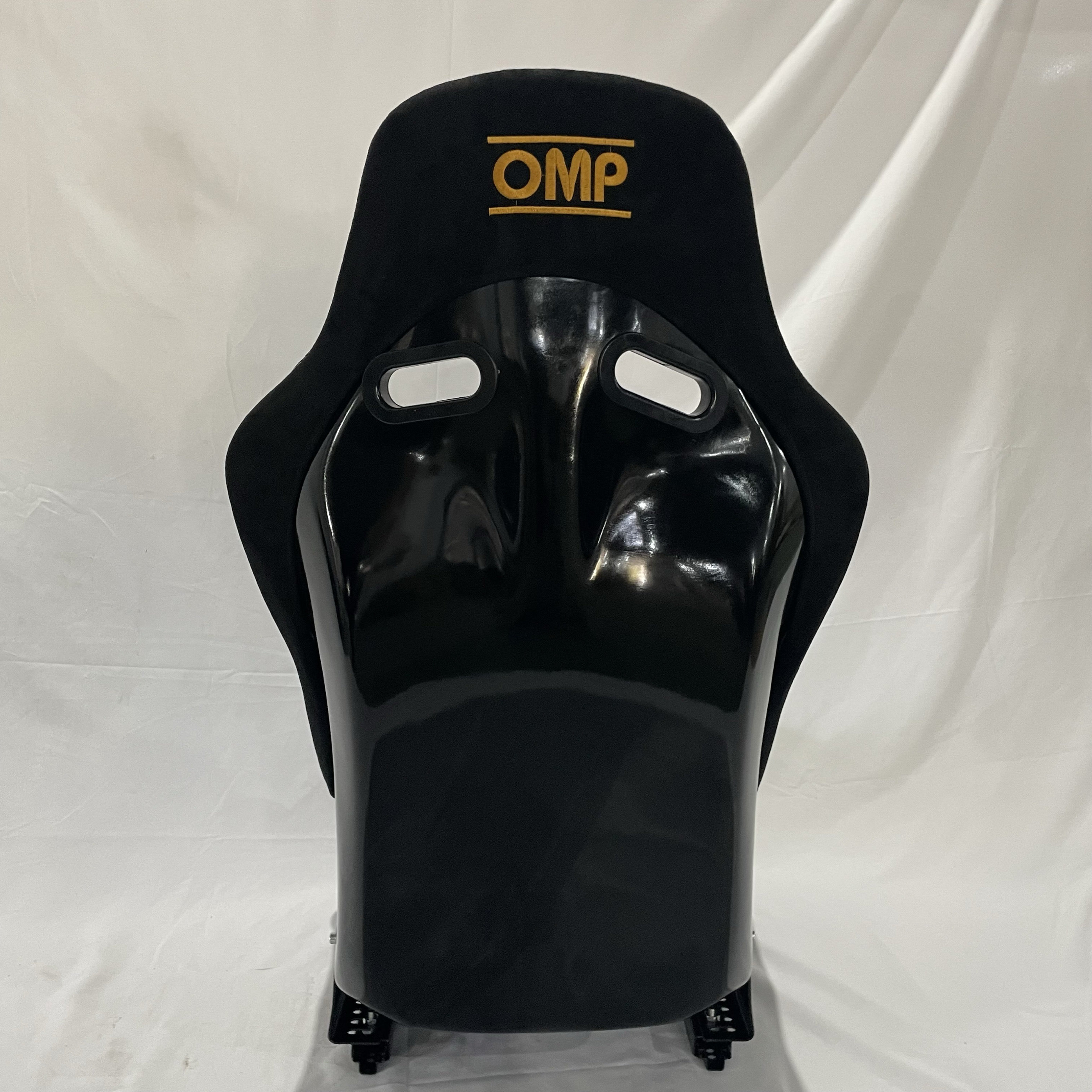 OMP桶椅玻璃钢汽车改装座椅通用滑轨可调赛车模拟器VR快艇麂皮