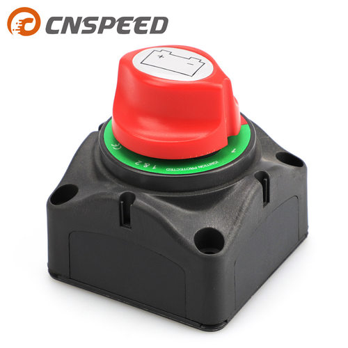 12V/24V汽车船用游艇电池断开隔离器4位开关 1000A电瓶隔离开关