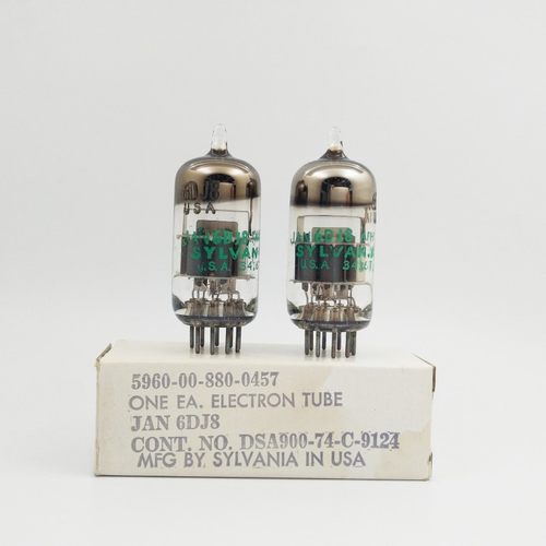 全新原盒美国喜万年 6DJ8/ecc88/6922/E88CC/6h23n电子管 军JAN级
