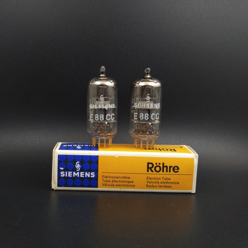 SIEMENS/西门子E88CC电子管原盒