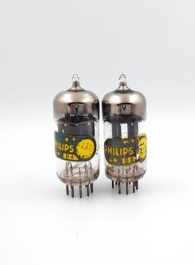 早期收藏版意大利FIVRE ECC83/12AX7/6N4/5751电子管飞利浦标贴纸
