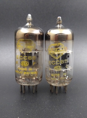全新英国Mullard大盾 ECC85/6AQ8/6H1N电子管 可代俄罗斯6N1