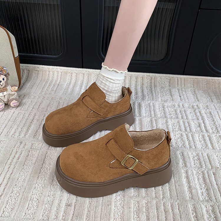 女鞋休闲雪地靴毛毛雪地棉鞋