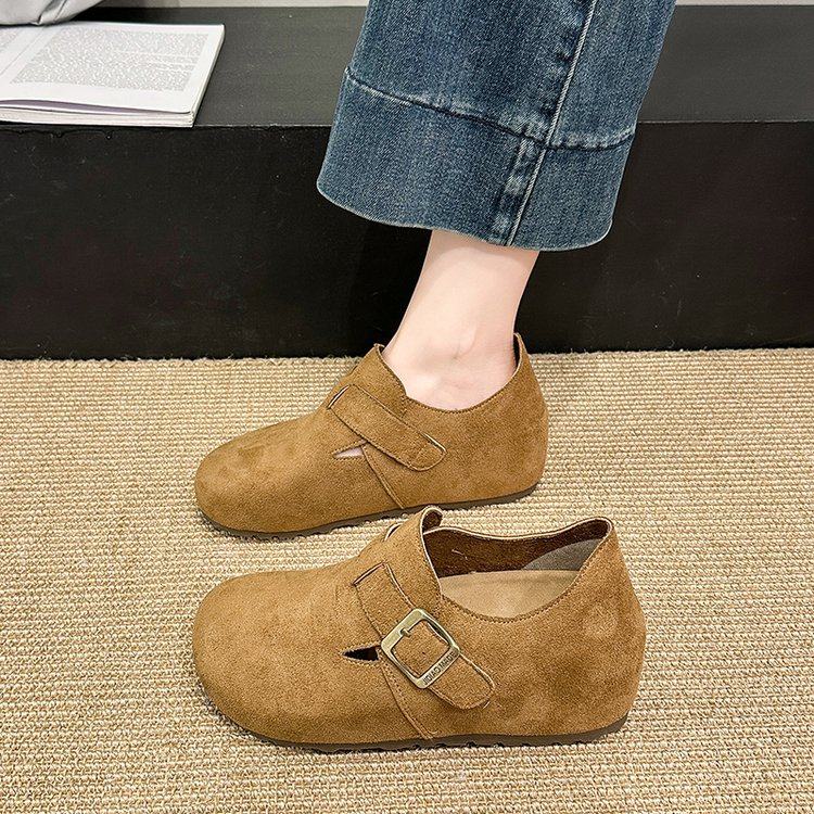 小个子厚底增高真皮勃肯鞋女鞋子6CM内增高一脚蹬懒人鞋坡跟单鞋,女鞋,勃肯鞋/软木鞋,淘宝优惠券,粉丝福利购,淘宝优惠卷