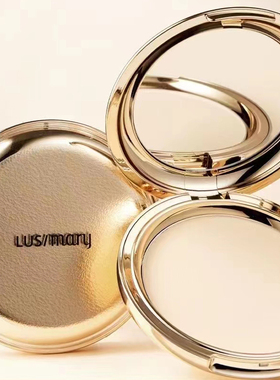 Lusimary露丝玛丽鹿里丝滑柔光粉饼20g定妆遮瑕清透轻盈裸妆细嫩