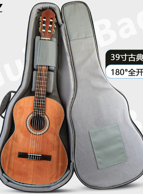 鲁伊斯ruiz39寸古典吉他包马丁尼雅马哈通用加厚防水可托运双肩包