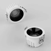 宝能达LED月光全光谱护眼防眩客厅筒灯嵌入式 开孔7.5CM低蓝光家用