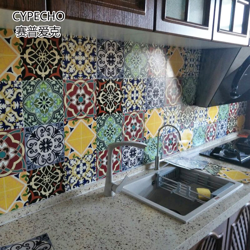 廚房牆貼自粘 防水防油廚房貼紙櫥櫃裝飾貼瓷磚貼紙廚房牆紙自粘在類目 家居飾品, 貼飾, 牆貼中 - 來自Buy2taobao.com提供專業的淘寶代購服務