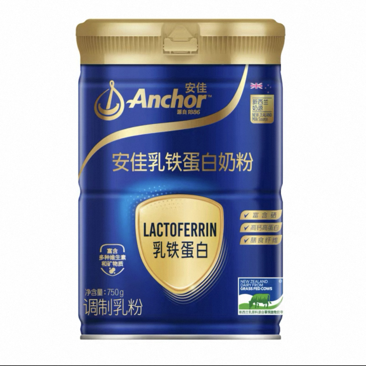 安佳乳铁蛋白奶粉750g正品特价