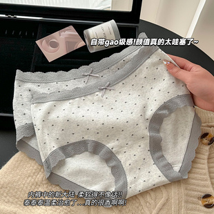 胖MM女士纯棉三角裤 大码 可爱少女性感女生包臀短裤 女2025新款 内裤