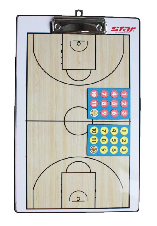 包邮世达高档磁性篮球战术板教练员比赛沙盘战术盘图示板BA200