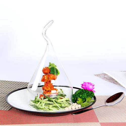 烟熏玻璃罩分子料理意境菜