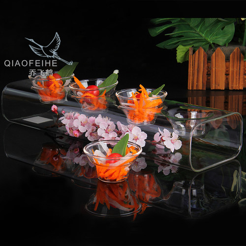 创意新款孔口意境菜料理美食会所