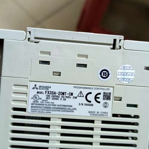 适用19年FX3SA-20MT一台，成色新，功能完好，顺议价