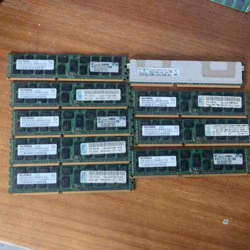适用ddr3 8gb 10600R服务器内存条 9条议价
