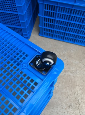 1米筐轮子755筐轮子万向轮子厂家直销塑料筐轮子江浙沪皖包邮