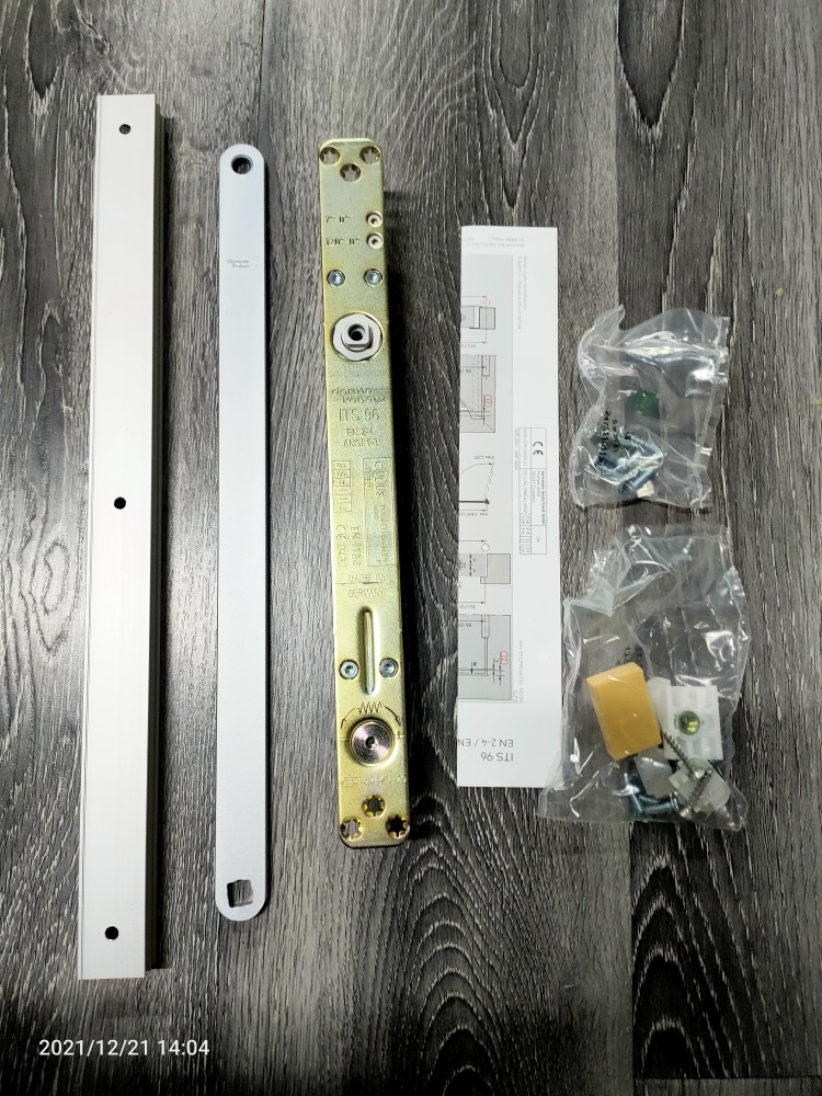 包邮多玛隐藏式闭门器ITS96 2-4 3-6 2款 定位不定位可选