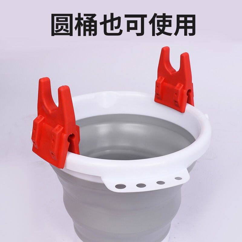 筏钓支架矶钓筏杆筏竿水桶夹简易架杆器 竿器钓鱼配件新款筏钓