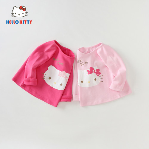 百搭秋季可爱打底衫HelloKitty
