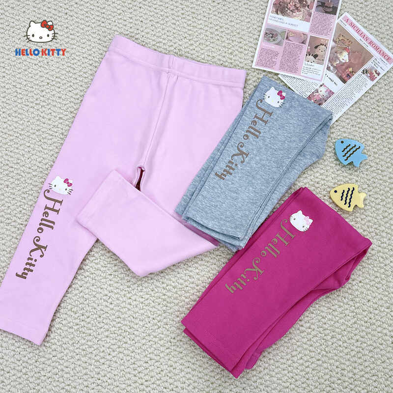 HelloKitty女童百搭新款清打底裤长裤棉kitty裤子儿童休闲裤,童装/婴儿装/亲子装,裤子,淘宝优惠券,粉丝福利购,淘宝优惠卷