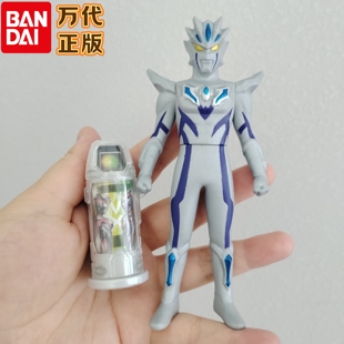 万代正版无限赛罗奥特曼软胶人偶新生代β维克特利艾克斯联动胶囊