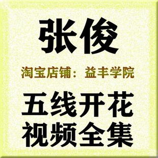 张俊 五线视频开花 视频课程