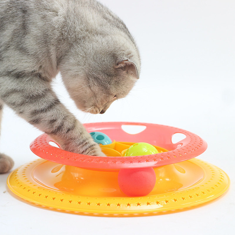 魅宠猫咪转盘球玩具自嗨互动喂食