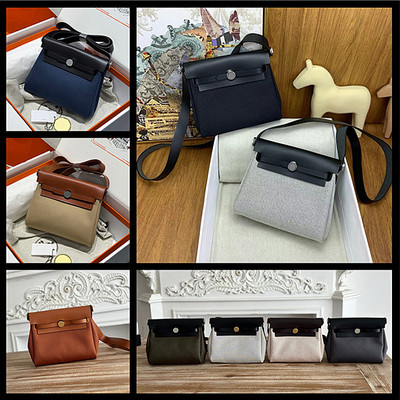 凯莉Herbag帆布包单肩斜跨包