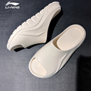 休闲外穿键盘凉拖AGAV003 正品 李宁英雄联盟运动拖鞋 新品 男女同款